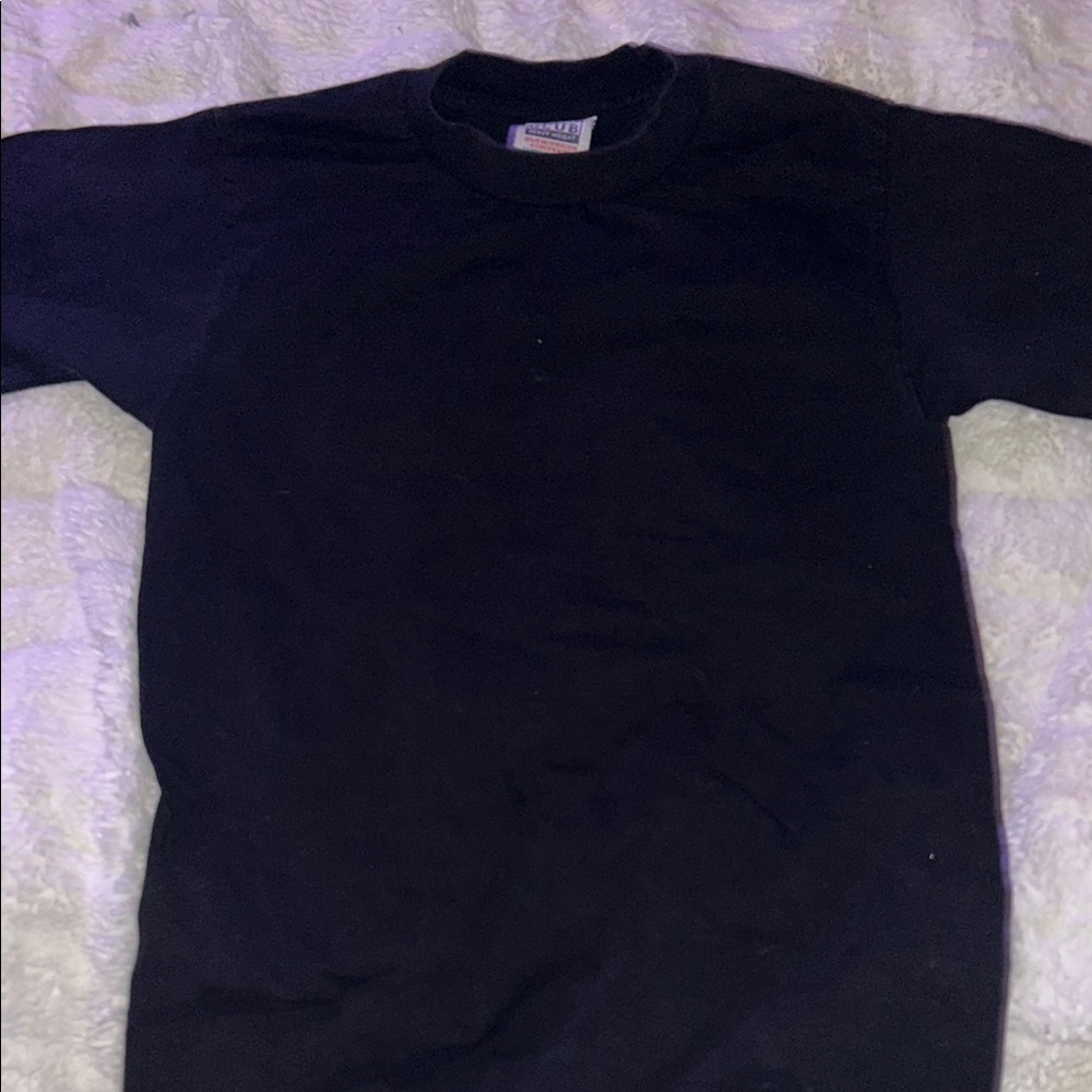 Men's Black Short Sleeve Tee